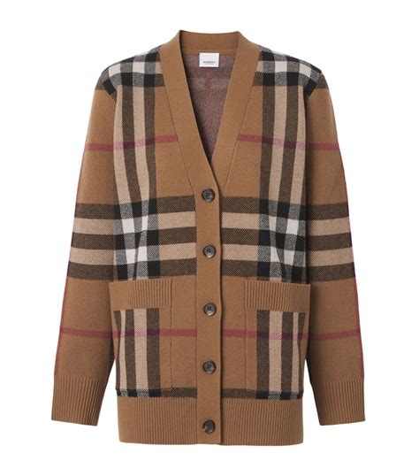 burberry check jacquard